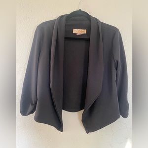 Women’s black blazer